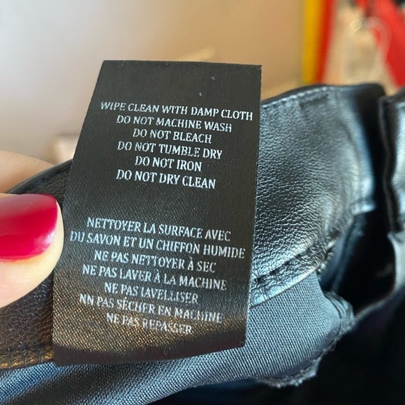 BlankNYC SPOILER ALERT VEGAN LEATHER PANTS - Picture 5 of 10